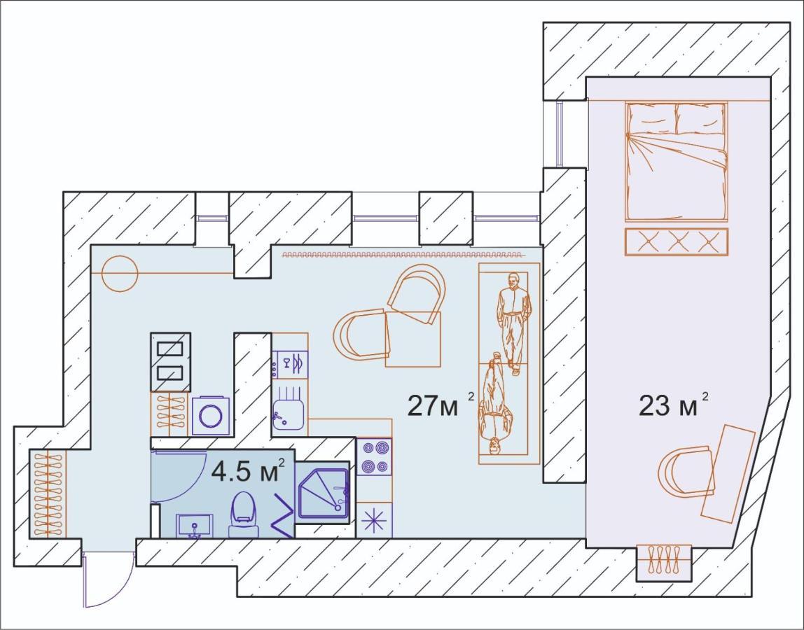 Elizabetes Appartments 里加 外观 照片